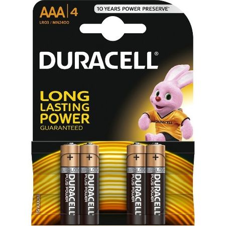 Baterii Duracell AAA/4 buc.
