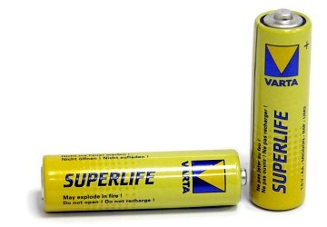Baterii zinc carbon, Superlife Varta AA/8