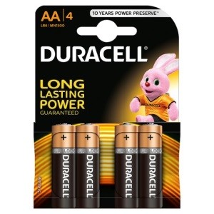 Baterii Duracell AA/4 buc.
