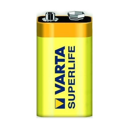 Baterii zinc carbon, Super life Varta 9V/1
